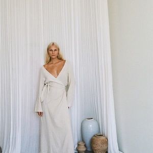 BAHHGOOSE SIGNATURE ROM WRAP DRESS S/M